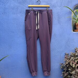 FIGS technical collection purple jogger scrub